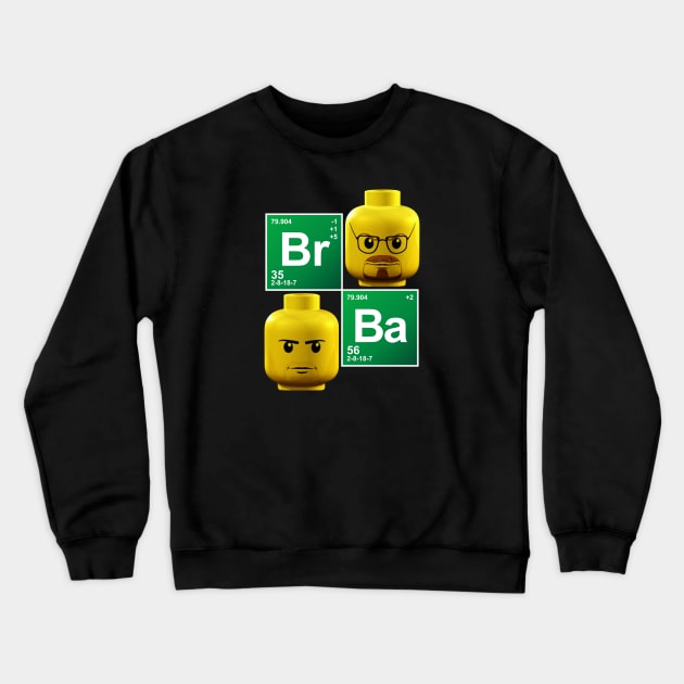 Periodic Table of Breaking Bad Crewneck Sweatshirt by Markusian